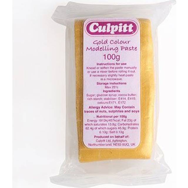 Culpitt Gold Lustre Modelling Paste - 100g