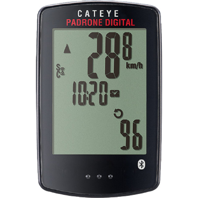 Cykeldator Cateye Padrone Digital Svart