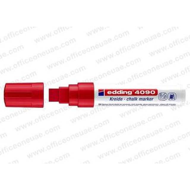 Kritpenna 4.0mm - 15.0mm | Edding 4090 | röd