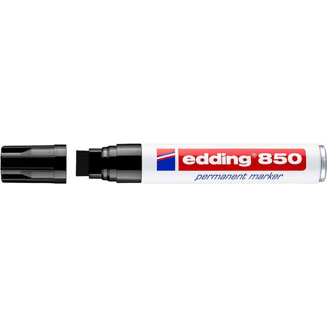 Märkpenna permanent 5.0mm - 15.0mm | Edding 850 | svart