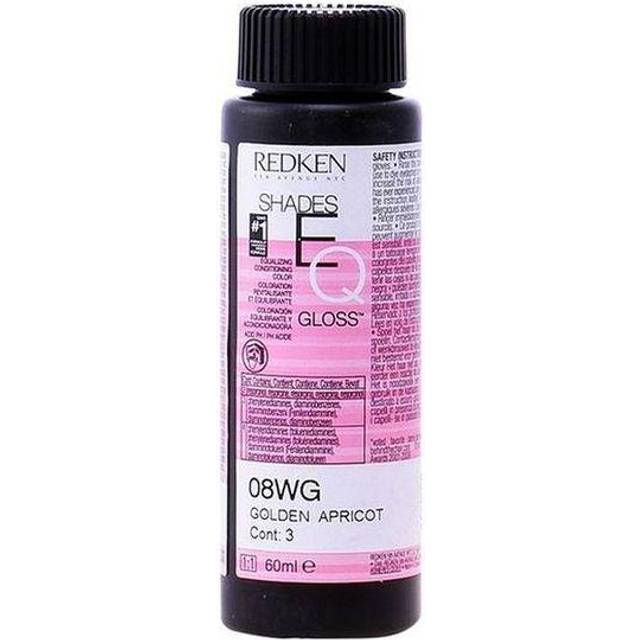 Redken shades EQ gloss liquid acidic demi-permanent hair color 60ml 2fl.oz - 08WG Golden Apricot (8.33)