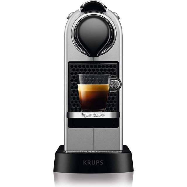 Nespresso Krups Citiz kaffemaskin silver kapsel kaffebryggare YY4118FD