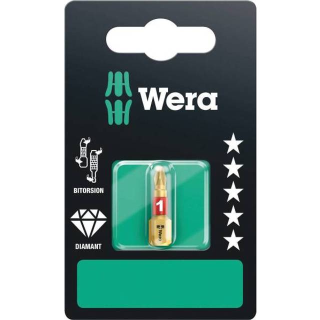 Wera 05073332001 851/1 BDC Premium Plus Phillips PH1 Screwdriver Bit