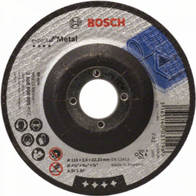 2 608 600 005 - Slit disc 115mm 2 608 600 005