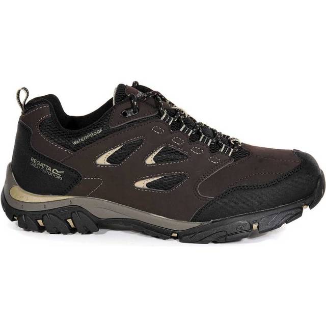 Regatta Men's Breathable Holcombe Waterproof Low Walking Shoes Peat Gold Fawn, Size: UK 7 - Brown - Uk 7