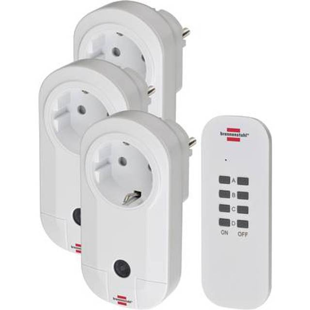 Brennenstuhl RC CE1 3001 1507040 Set med vägguttag Trådlös 4 delar Inomhus 1000 W