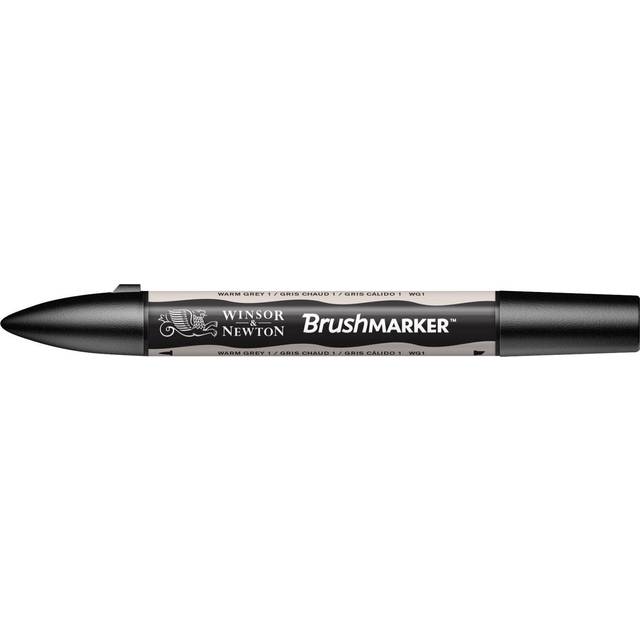 Winsor & Newton Promarker Brush Marker Pen Dual Tip Warm Grey 1