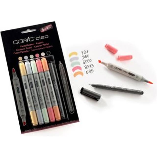 Copic ciao 5+1 marker set - pastels