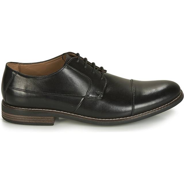Clarks Becken Cap Leather Lace Up M - Black • See price