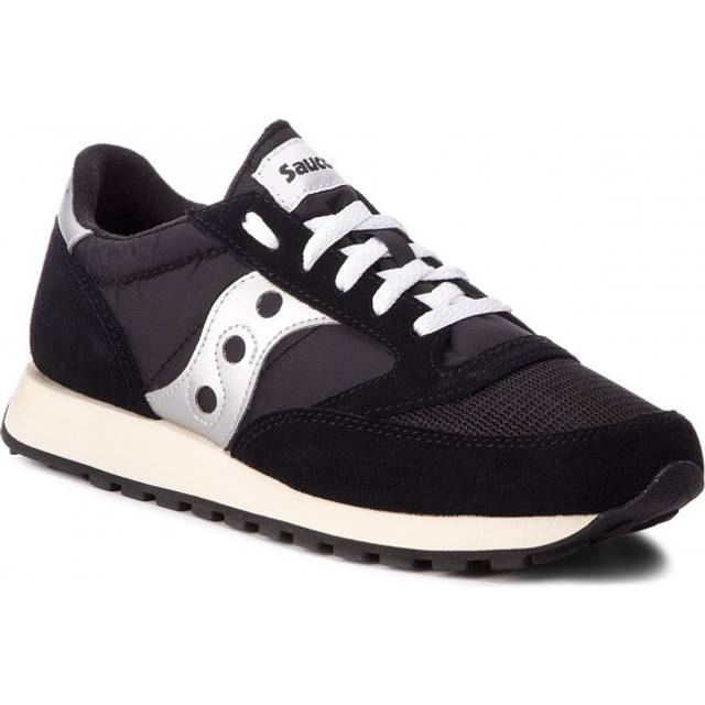 Saucony Jazz Original Vintage, Sneaker Uomo, Black Silver White, 42 EU