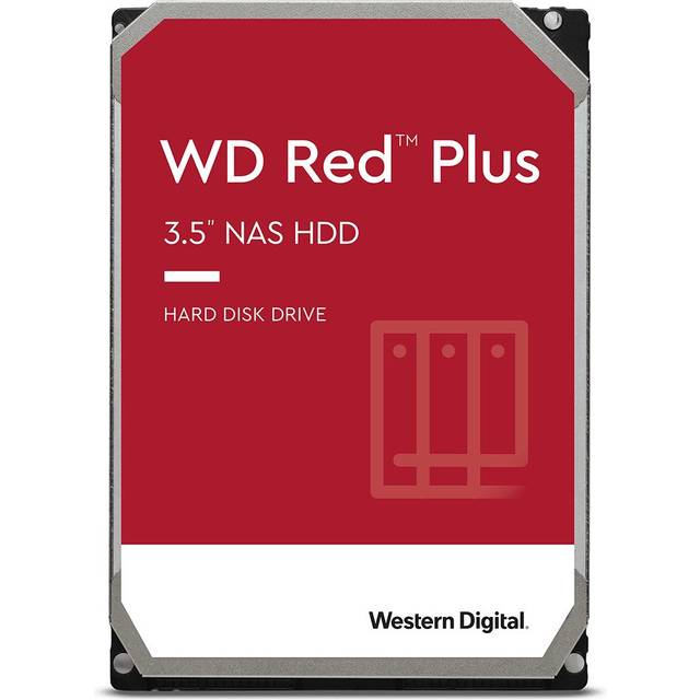 WD Red NAS hårddisk Hårddisk WD120EFBX 12TB 3,5" SATA