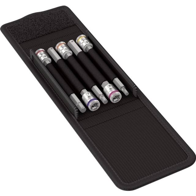Wera HF 1 1/4 Inch Drive Zyklop Bitnuss Set (5 pc)