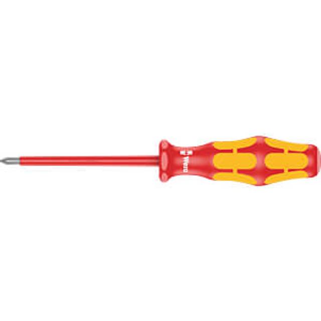 Wera Kraftform Plus 162 I SB VDE Insulated Phillips Screwdriver PH1 80mm