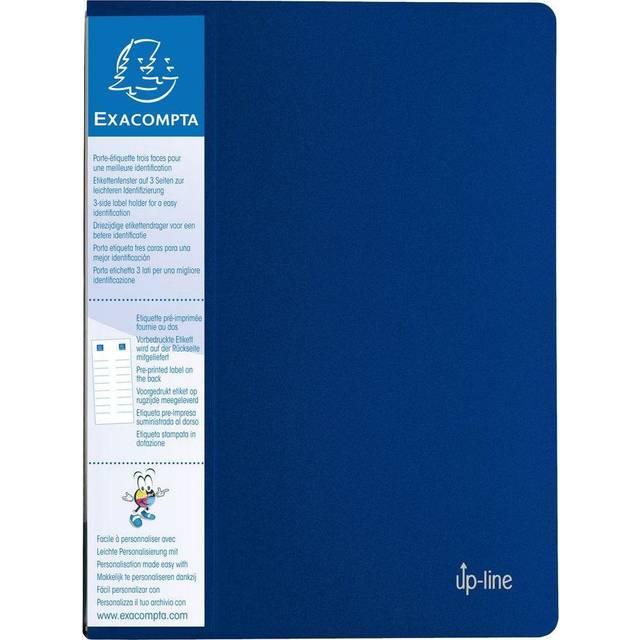Exacompta 88202E Display Book A4 Blue 20 Pockets