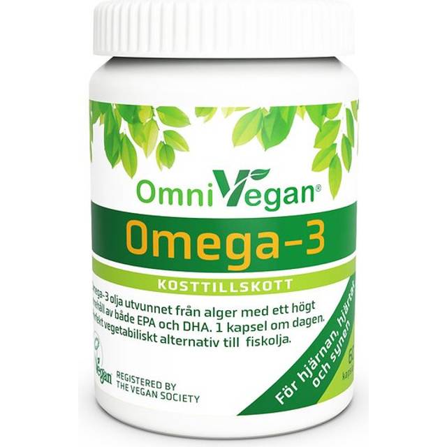Omnisym Pharma OmniVegan Omega-3 60 kapslar