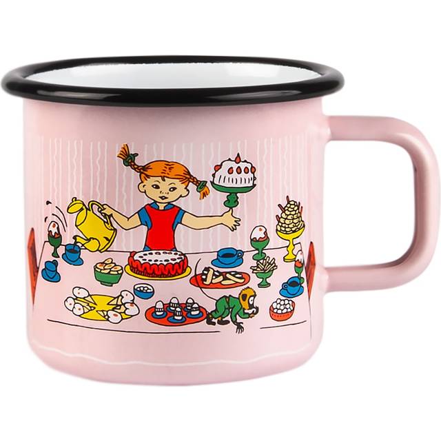 Muurla - mugg 37 Cl Pippis Födelsedagsfest - Rosa