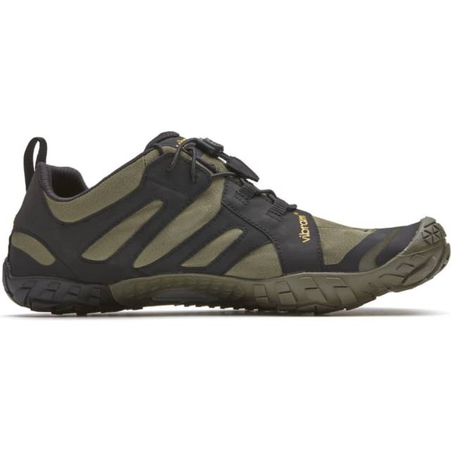 Vibram FiveFingers Unisex - vuxen V-Trail 2.0 19W760239 Femfingerskor, Oliv, Svart, 39 EU