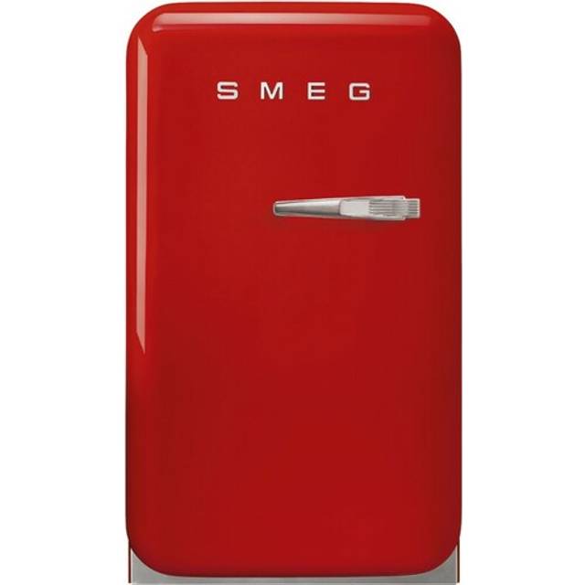 Smeg Left Hand Hinge Mini Bar FAB5LRD5 72cm High Fridge - Red - D Rated