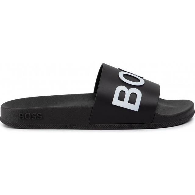 Boss, Sliders, male, Black, 11 UK, Black White Sliders
