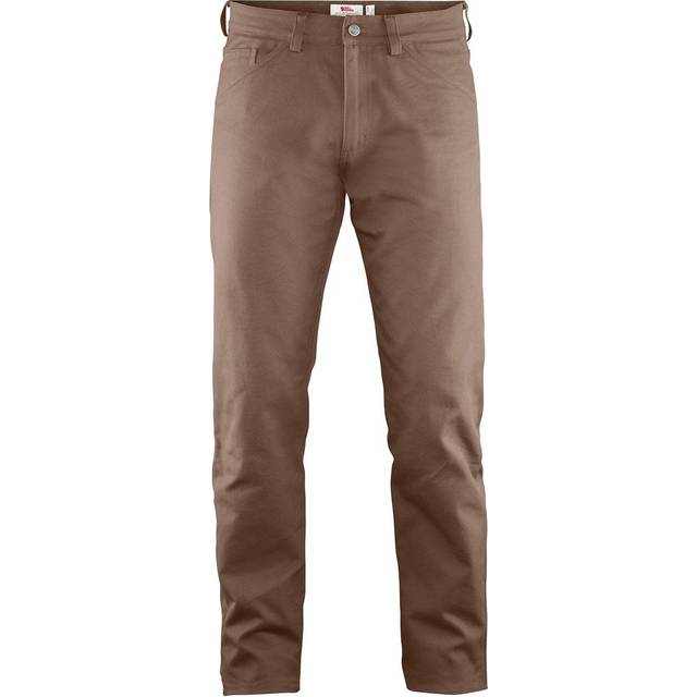 FJALLRAVEN herrbyxor Greenland canvas jeans M Mörker sand 46 EU