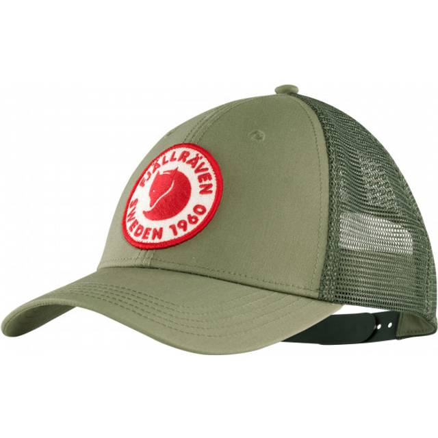 Fjallraven 1960 Logo Långtradarkeps Hat, Unisex-Vuxen, Grön, S/M