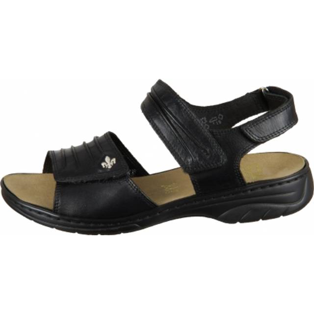 Rieker Svart Sandal / 39 (39)