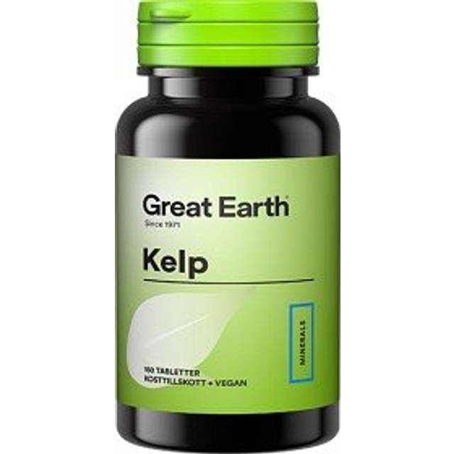 Great Earth Kelp 225µg 150 tabletter