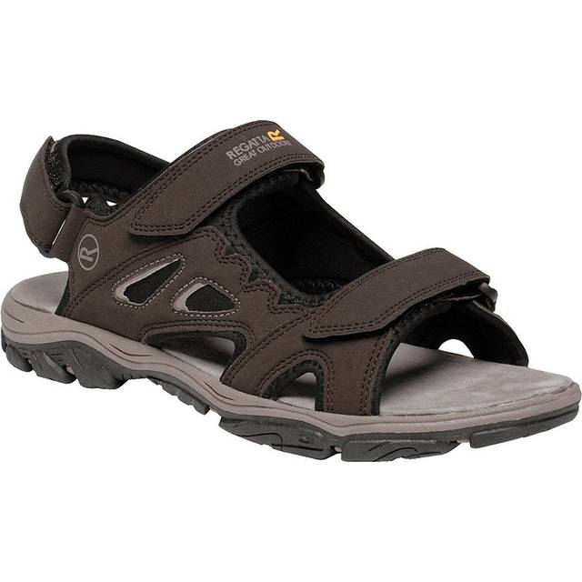 (7 UK, Peat/Parchment) Regatta Mens Holcombe Vent Sandals