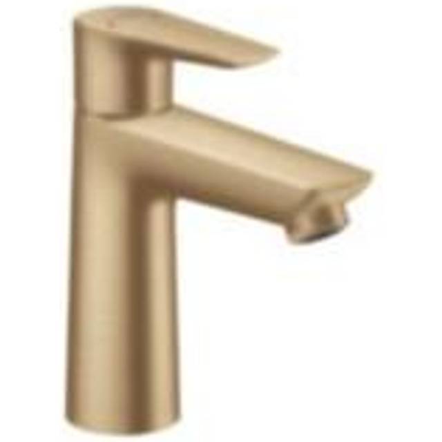Hansgrohe Talis E Brushed Bronze Single Lever Basin Mixer Tap 110 With