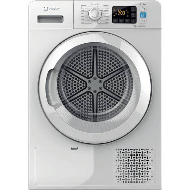 INDESIT YT M11 82 X UK 8 kg Heat Pump Tumble Dryer - White, White