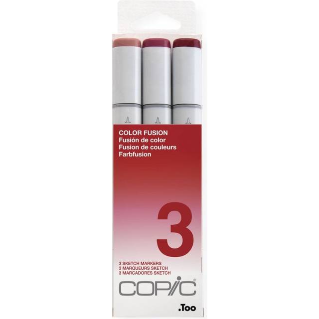 Copic Sketch Marker Pen Colour Fusion Set of 3 - Set 3