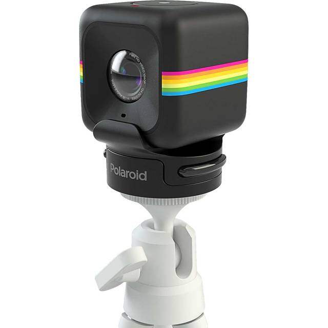 Polaroid Stativfäste för polaroid CUBE HD Action Lifestyle kamera – universell metallinsats passar alla standardstativ