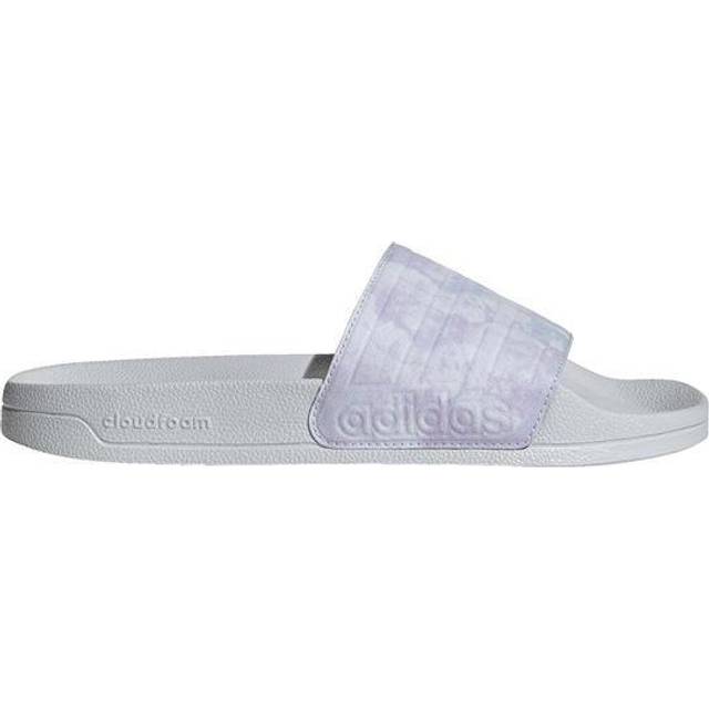 (WMNS) adidas Adilette Shower 'Purple Grey' - 6