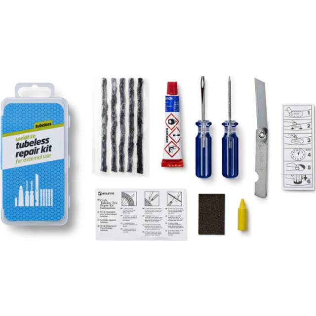 Weldtite Tubeless Repair Strings with rubber solution | 5 pcs