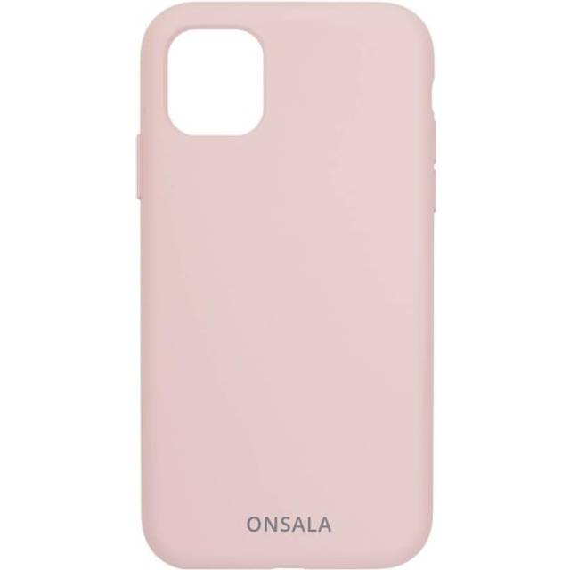 Onsala iPhone 11/XR silikonfodral (sand rosa)
