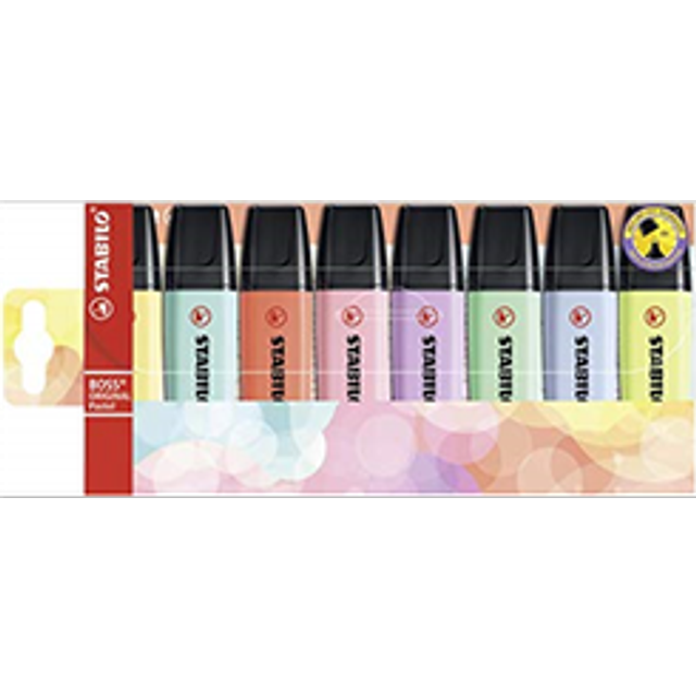 markers Boss Pastel 8 pieces