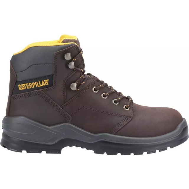 CAT Men's Striver S3 Safety Boots - Brown, Size 12
