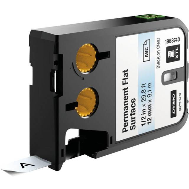 DYMO 1868740 Black on transparent label-making tape