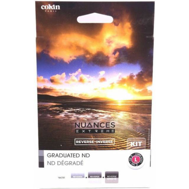 Cokin Nuances Extreme Reverse Kit L (Z) R-GND4 R-GND8 R-GND16 ND Filter NKZRE