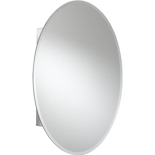 Croydex Orwell Single Door Oval Cabinet