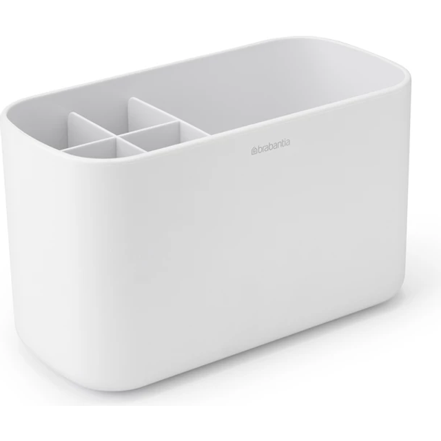 Brabantia Renew Bathroom Caddy - Dark Grey (11cm H X 19.7cm W X 9.8cm D)