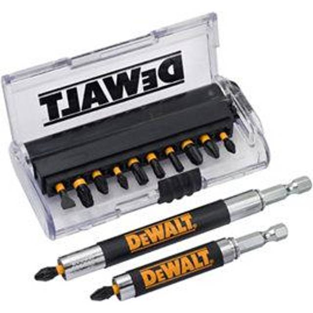 DEWALT DT70512T Extreme Impact Torsion Screwdriver Bit Set, Yellow/Black, Set of 14 Pieces