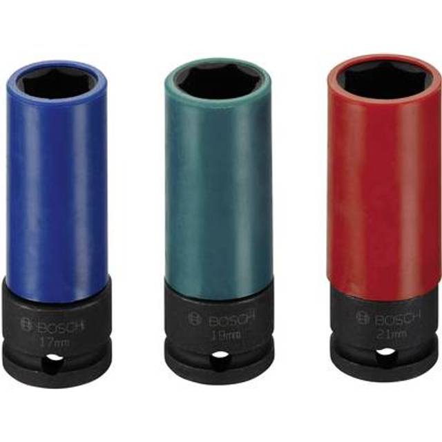 Bosch 2608551102 1/2in Impact Socket Set 3 Piece