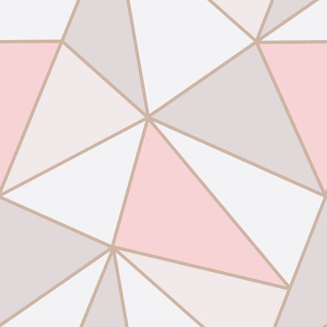 Addisyn 10m x 53cm Semi-Gloss Wallpaper Roll - Rose Gold (1,000cm L X 52cm W)