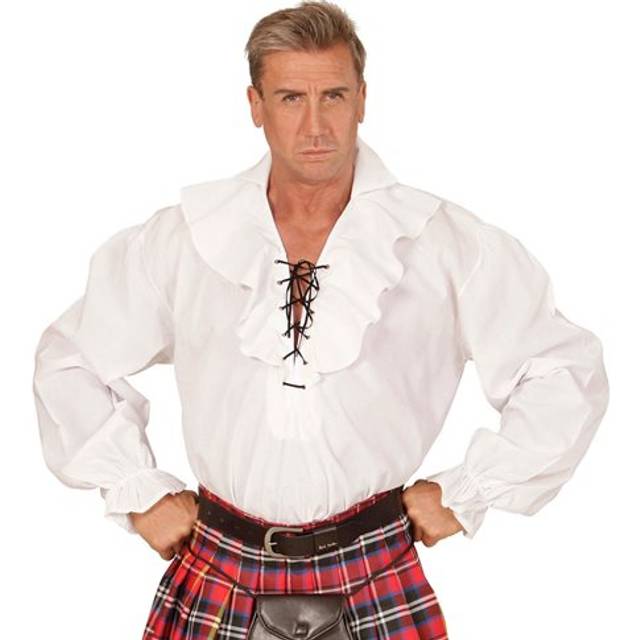 Pirate Shirt Mens - White Costume For Buccaneer Fancy Dress - Medium -  pirate shirt mens white costume buccaneer fancy dress medium