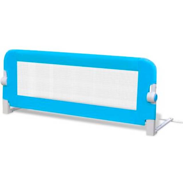 vidaXL Toddler Safety Bed Rail 102x42cm Pink Baby Kids Protective Guard Gate