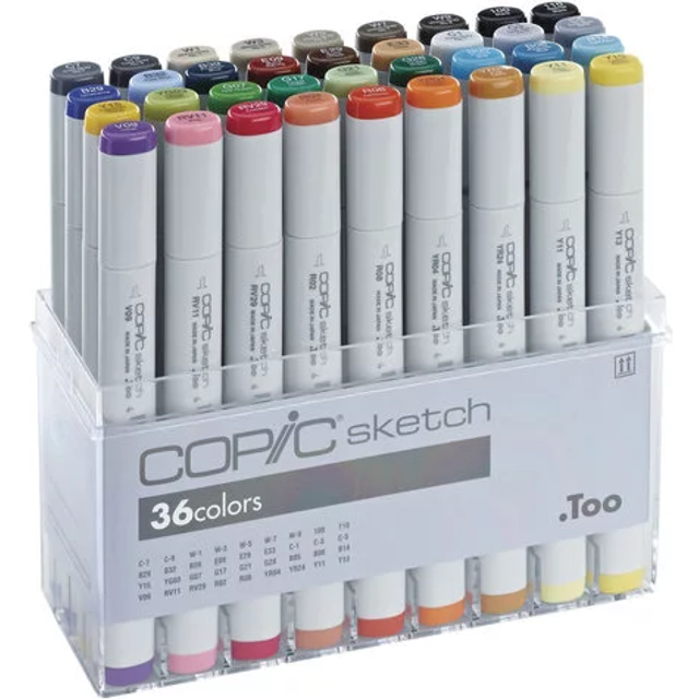 Copic Sketch Marker Set of 36