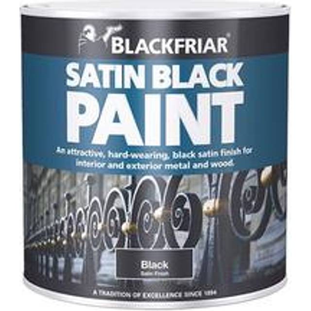 Blackfriar BF0520003X1 Satin Black Paint 125ml
