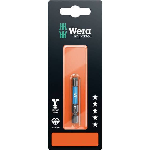 Wera 05073944001 840/4 Impaktor Diamond Bits for Hex-Plus Socket S...