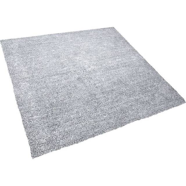 Beliani Shaggy Rug DEMRE Grey 200x200 cm, Grey